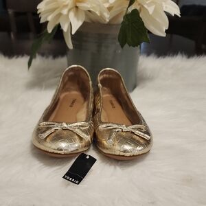 Torrid Gold Flats